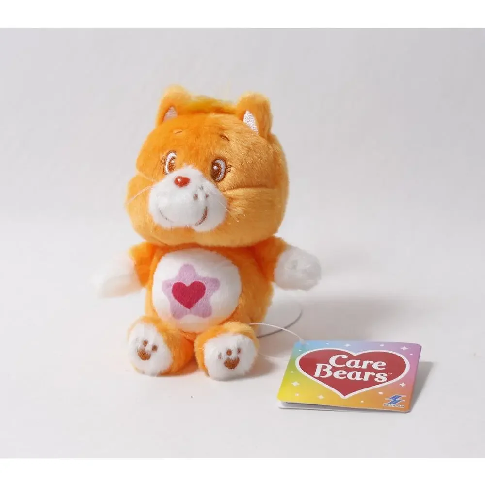 2025 Cloudco Japan Care Bears Cousins Proud Heart Cat Plush Charm~260826-WH 1252